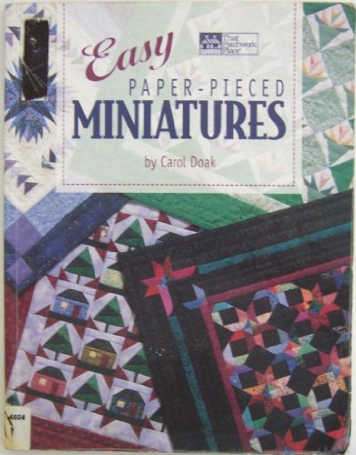 Beispielbild fr Easy Paper-Pieced Miniatures zum Verkauf von HPB-Diamond