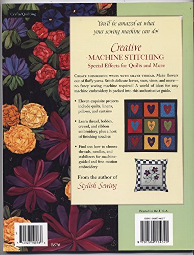 Beispielbild fr Creative Machine Stitching: Special Effects for Quilts and More (That Patchwork Place) zum Verkauf von Wonder Book