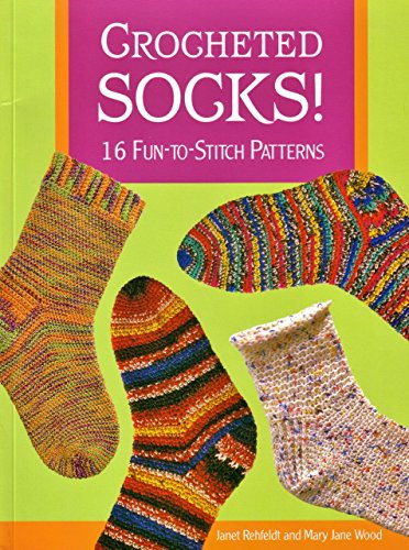 Beispielbild fr Crocheted Socks! 16 Fun-to-Stitch Patterns zum Verkauf von TextbookRush