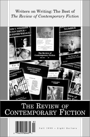 Beispielbild fr The Review of Contemporary Fiction: XIX, #3: Writers on Writing zum Verkauf von Lakeside Books