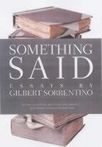 Beispielbild fr Something Said (American Literature (Dalkey Archive)) zum Verkauf von Bookmans