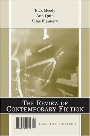 Imagen de archivo de The Review of Contemporary Fiction: Summer 2003 a la venta por gearbooks