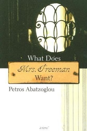 Stock image for What Does Mrs. Freeman Want? for sale by Better World Books