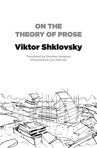 Imagen de archivo de On the Theory of Prose (Russian Literature) a la venta por Ergodebooks