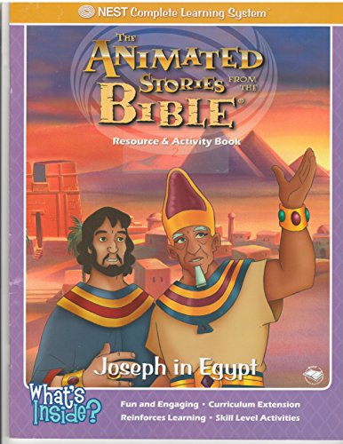 Beispielbild fr The Animated Stories of the Bible Resource & Activity Book: Joseph in Egypt zum Verkauf von Wonder Book