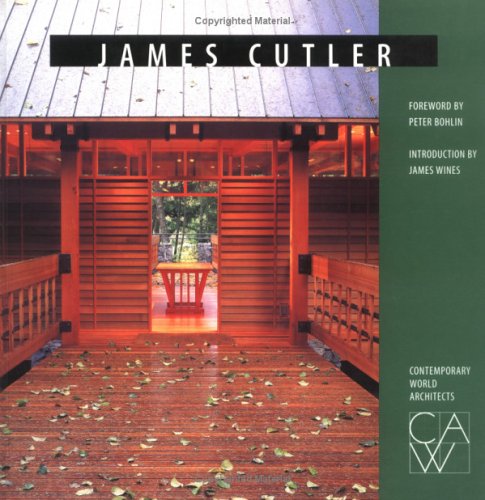 9781564963413: James Cutler (Contemporary World Architects) /anglais: v.5 (Contemporary World Architects S.)