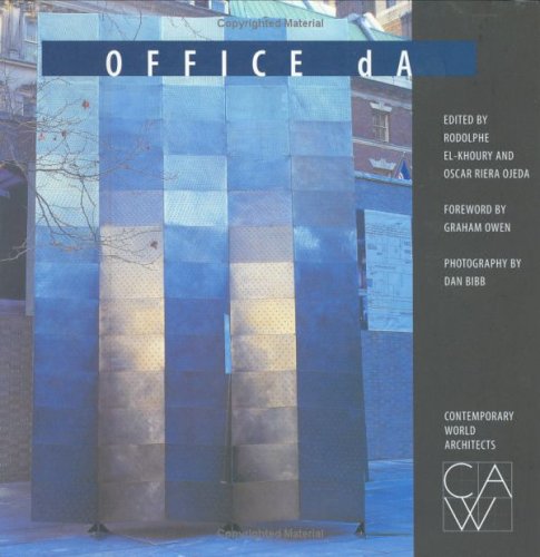 Imagen de archivo de Office Da (Contemporary World Architects) a la venta por ZBK Books