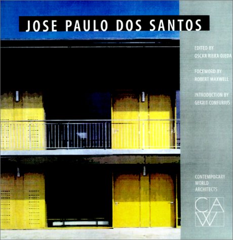 9781564965738: Jose Paulo Dos Santos (Contemporary World Architects) /anglais (Contemporary World Architects S.)