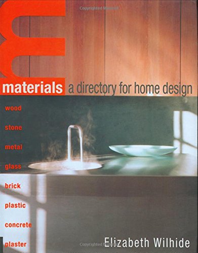 9781564968418: Materials: A Directory for Home Design