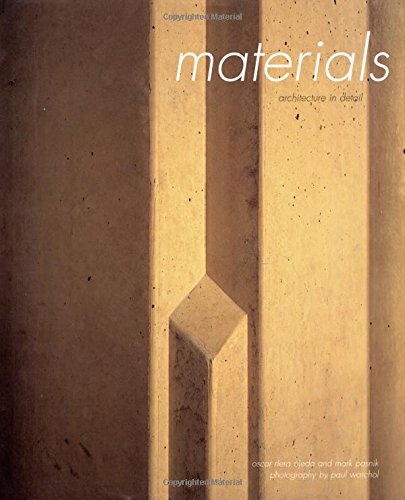 Imagen de archivo de Materials: Architecture in Detail a la venta por HPB-Emerald