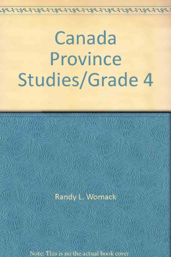Stock image for Canada Province Studies/Grade 4 for sale by Ergodebooks