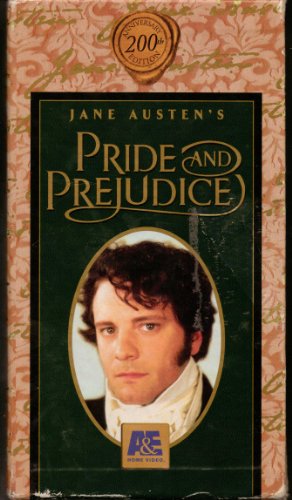 Stock image for Jane Austen's Pride and Prejudice A&E VHS 200th Anniversary Edition - 6 video Cassettes for sale by Virginia Martin, aka bookwitch