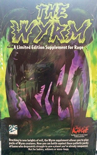 The Wyrm Limited Edition: Booster Pack Retail Display Box 24 Booster Packs (Rage) (9781565043794) by Mike Tinney