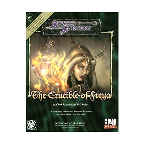 Stock image for Crucible of Freya, The (d20 Fantasy Adventures (Necromancer Games)) for sale by Noble Knight Games