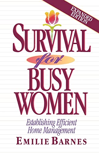 Beispielbild fr Survival for Busy Women zum Verkauf von SecondSale