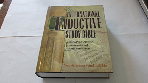 Stock image for International Inductive Study Bible: New American Standard Bible for sale by Book Deals