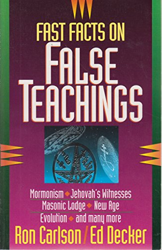Stock image for Fast Facts On False Teachings for sale by Library House Internet Sales