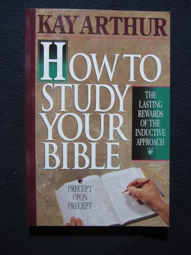 Imagen de archivo de How to Study Your Bible a la venta por SecondSale