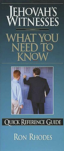 Beispielbild fr Jehovah's Witnesses: What You Need to Know (Quick Reference Guides) zum Verkauf von WorldofBooks