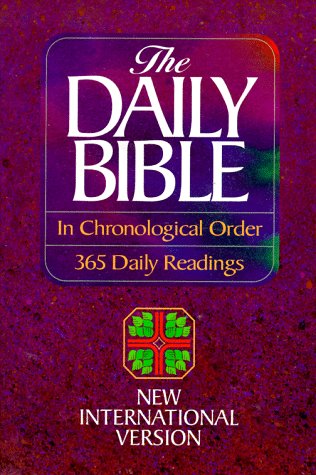 Imagen de archivo de The Daily Bible: New International Version a la venta por HPB-Diamond