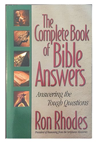 Stock image for The Complete Book of Bible Answers for sale by HPB-Ruby