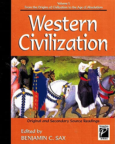 Imagen de archivo de Perspectives on Western Civilization: Volume One a la venta por ThriftBooks-Dallas