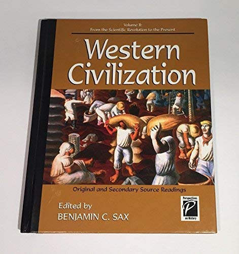 Stock image for Western Civilization: From Early Modern Europe to the Present Vol 2: Original and Secondary Source Material (Perspectives on history) for sale by Hay-on-Wye Booksellers