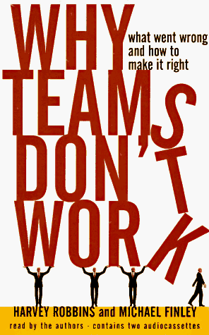 9781565111929: Why Teams Don't Work: What Went Wrong and How to Make It Right