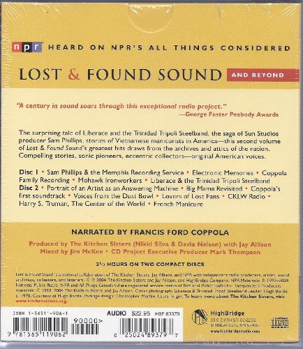 Stock image for Lost & Found Sound and Beyond for sale by SecondSale