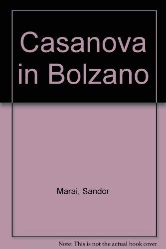 Stock image for Casanova In Bolzano - Unabridged Audio Book on CD for sale by JARBOOKSELL