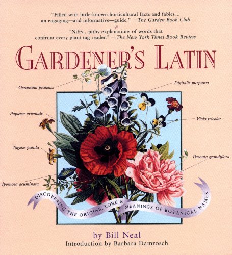 Stock image for Gardener's Latin: A Lexicon for sale by Ergodebooks