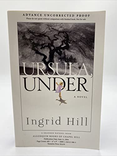 Imagen de archivo de Ursula, Under (Shannon Ravenel Books) a la venta por SecondSale