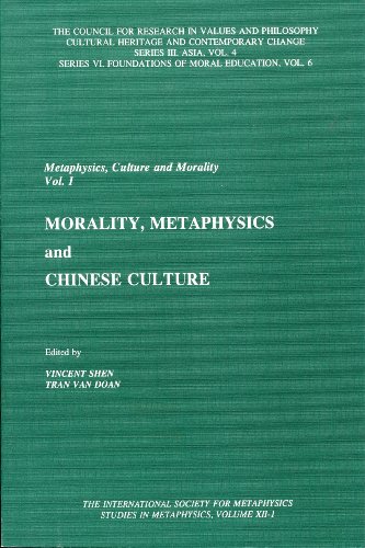 Morality, Metaphysics, and Chinese Culture