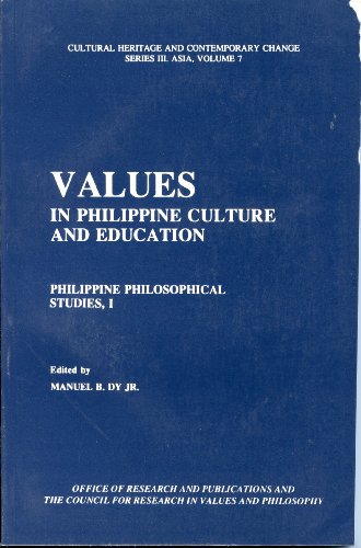 9781565180406: Values in Philippine Culture and Education (Philippine Philosophical Studies, Series III, Volume 7)