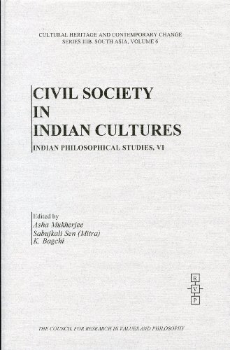 9781565181571: Civil Society in Indian Cultures: Indian Philosophical Studies, IV