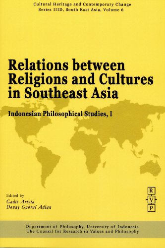 9781565182509: Relations Between Religions and Cultures in Southeast Asia: Indonesian Philosophical Studies, I, (Ser. IIID Vol. 6)