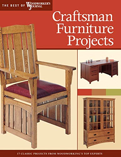 Beispielbild fr Craftsman Furniture Projects (Best of WWJ) : Timeless Designs and Trusted Techniques from Woodworking's Top Experts zum Verkauf von Better World Books