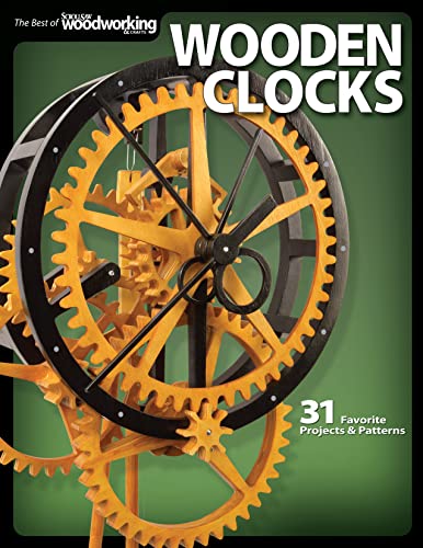 Beispielbild fr Wooden Clocks: 31 Favorite Projects & Patterns (Fox Chapel Publishing) Cases for Grandfather, Pendulum, Desk Clocks & More with Your Scroll Saw; Includes Beginner, Intermediate, and Advanced Designs zum Verkauf von WorldofBooks