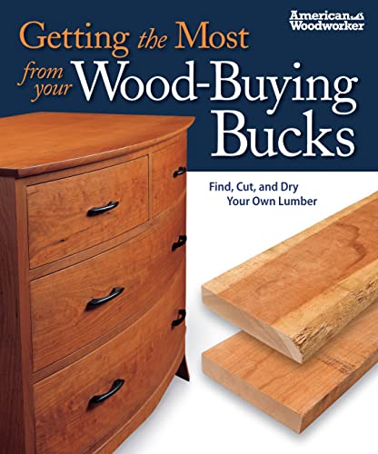 Stock image for Getting the Most from Your Wood Buying Bucks: How to Find, Cut, and Dry Lumber for Big Savings and Exceptional Beauty for sale by Revaluation Books