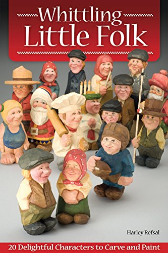 Beispielbild fr Whittling Little Folk: 20 Delightful Characters to Carve and Paint (Fox Chapel Publishing) Scandinavian Style Flat-Plane Carving with 4-Perspective Photos Providing 360-Degree Views of Each Project zum Verkauf von WorldofBooks