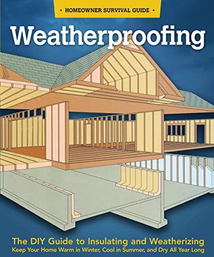 9781565235915: Weatherproofing: The DIY Guide to Keeping Your Home Warm in the Winter, Cool in the Summer, and Dry All Year Around (Homeowner Survival Guide)