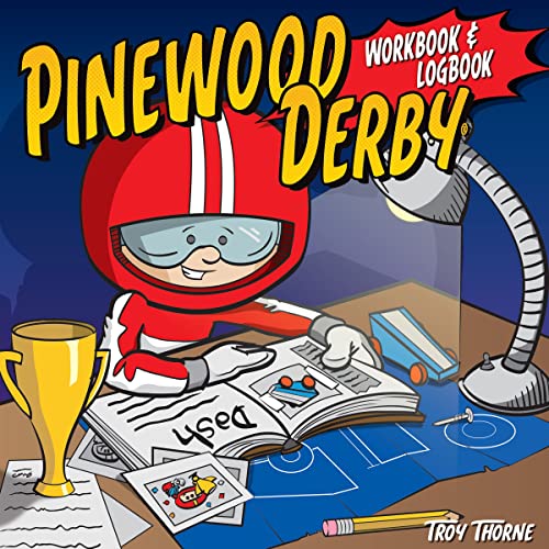 Stock image for Pinewood Derby Workbook & Logbook (Fox Chapel Publishing) For Scouts to Keep Track of Design, Pattern, & Painting Ideas, Log Test Run Notes, and Add Photos & Memories of Their Races for sale by SecondSale
