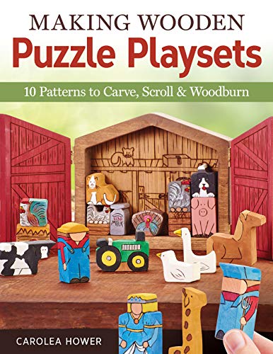 9781565238664: Making Wooden Puzzle Playsets: 10 Patterns to Carve, Scroll & Woodburn (Fox Chapel Publishing)