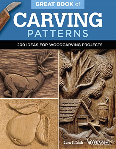 Beispielbild fr Great Book of Carving Patterns: 200 Ideas for Woodcarving Projects (Fox Chapel Publishing) zum Verkauf von BooksRun