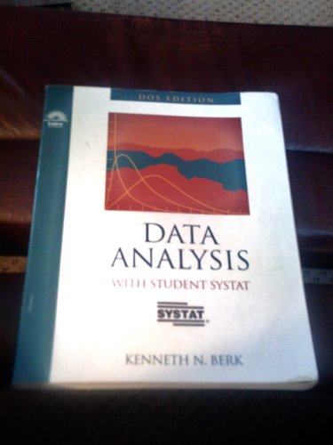 Beispielbild fr Data Analysis with Student SYSTAT (DOS Edition) zum Verkauf von Wonder Book