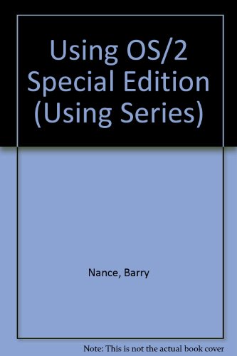 Using Os/2 2.1 (Using Series) (9781565291188) by Nance, Barry; Chicares, Greg; Halliday, Caroline M.; Plumley, Sue