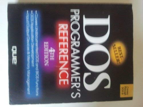 9781565291508: DOS 6.0 Programmer's Reference (Programmer's Reference S.)