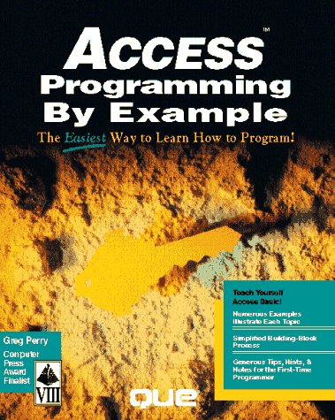 Access Programming by Example (9781565293052) by Perry, Greg M.