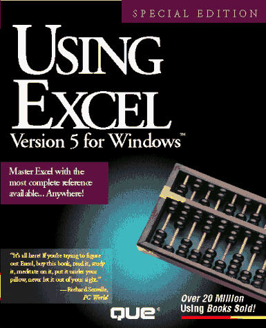 Imagen de archivo de Using Excel Version 5 for Windows (Using . (Que)) a la venta por BookHolders