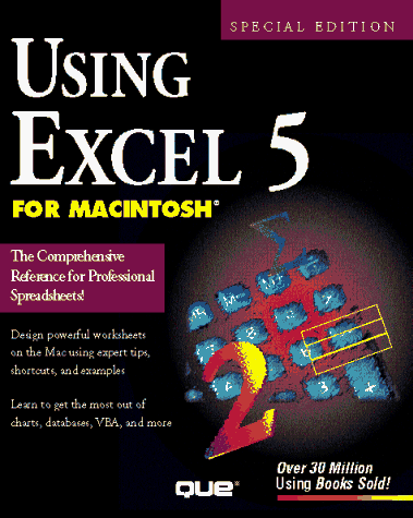 Stock image for Using Excel 5 for Macintosh (Using . (Que)) for sale by Wonder Book